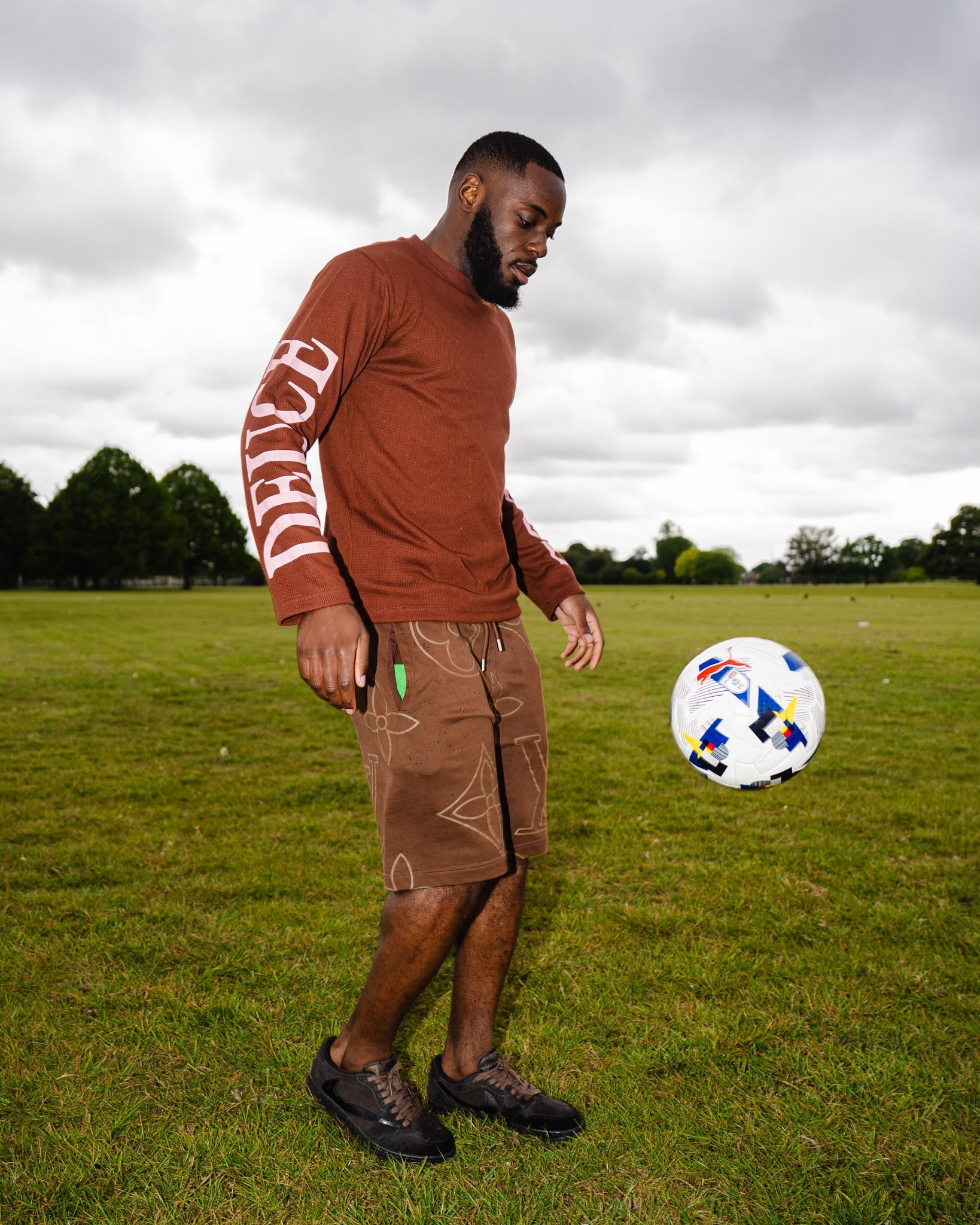 Brown Longsleeve T-Shirt